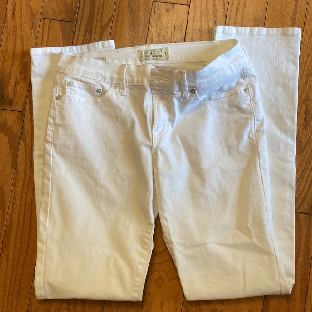 Lucky Brand white jeans